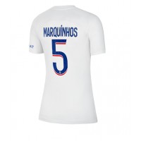 Paris Saint-Germain Marquinhos #5 Fotballklær Tredjedrakt Dame 2022-23 Kortermet